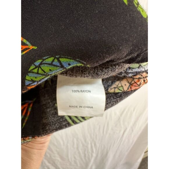 Molokai Surf Co. Men's Aloha Tropical Button Down Shirt Sz XL Pineapple Design - Picture 4 of 4